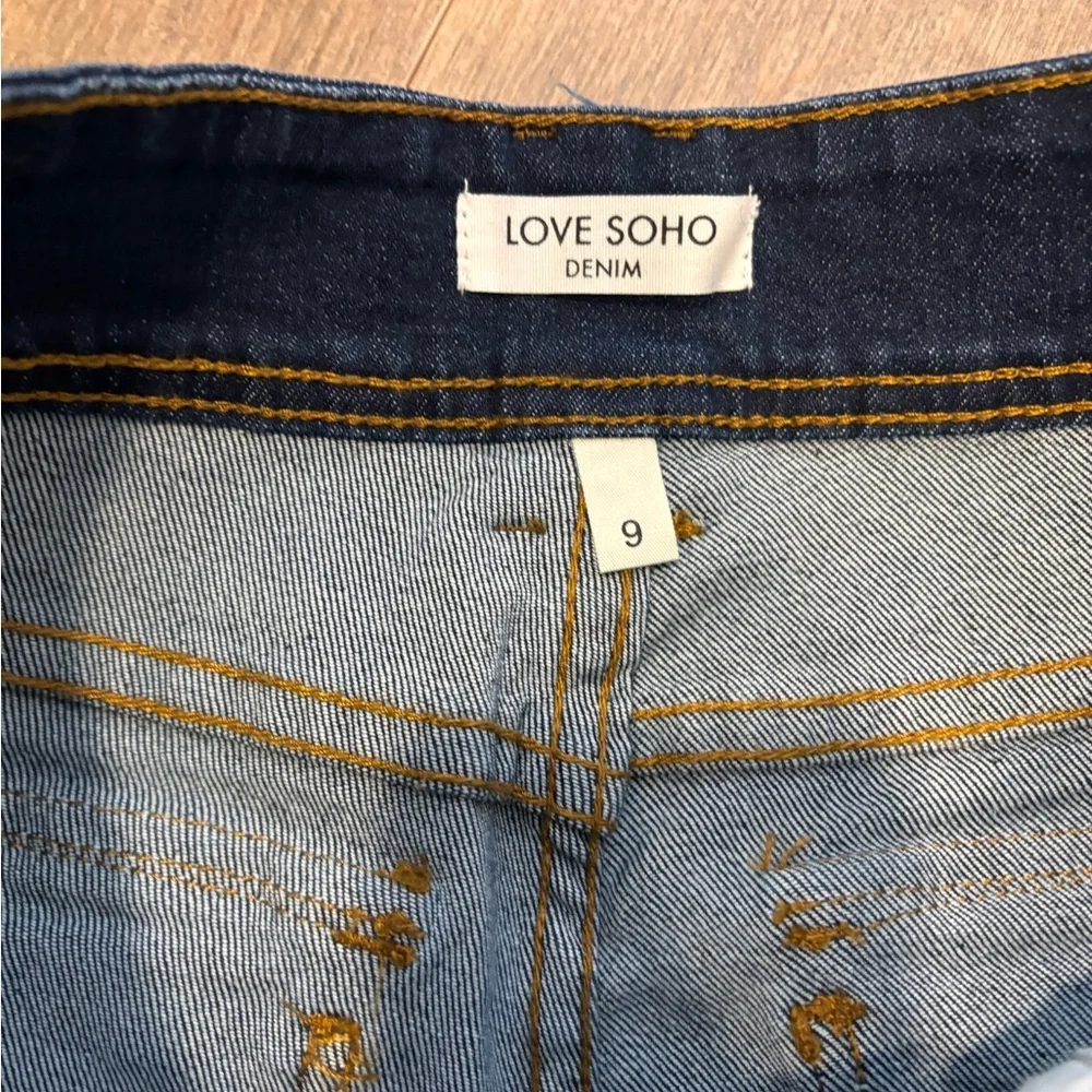 Love SoHo Size 9 Bootcut Low Rise Jeans - Picture 3 of 8